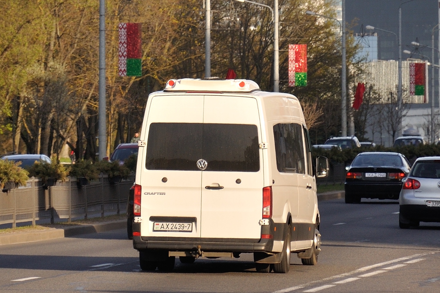 Минск, Классикбус-90619 (Volkswagen Crafter II) № АХ 2439-7