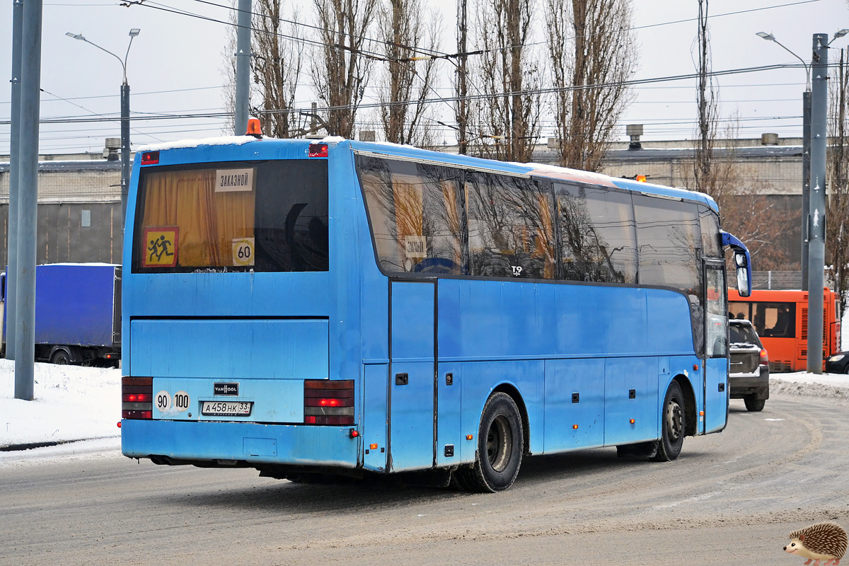 Нижегородская область, Van Hool T911 Alicron № А 458 НК 33