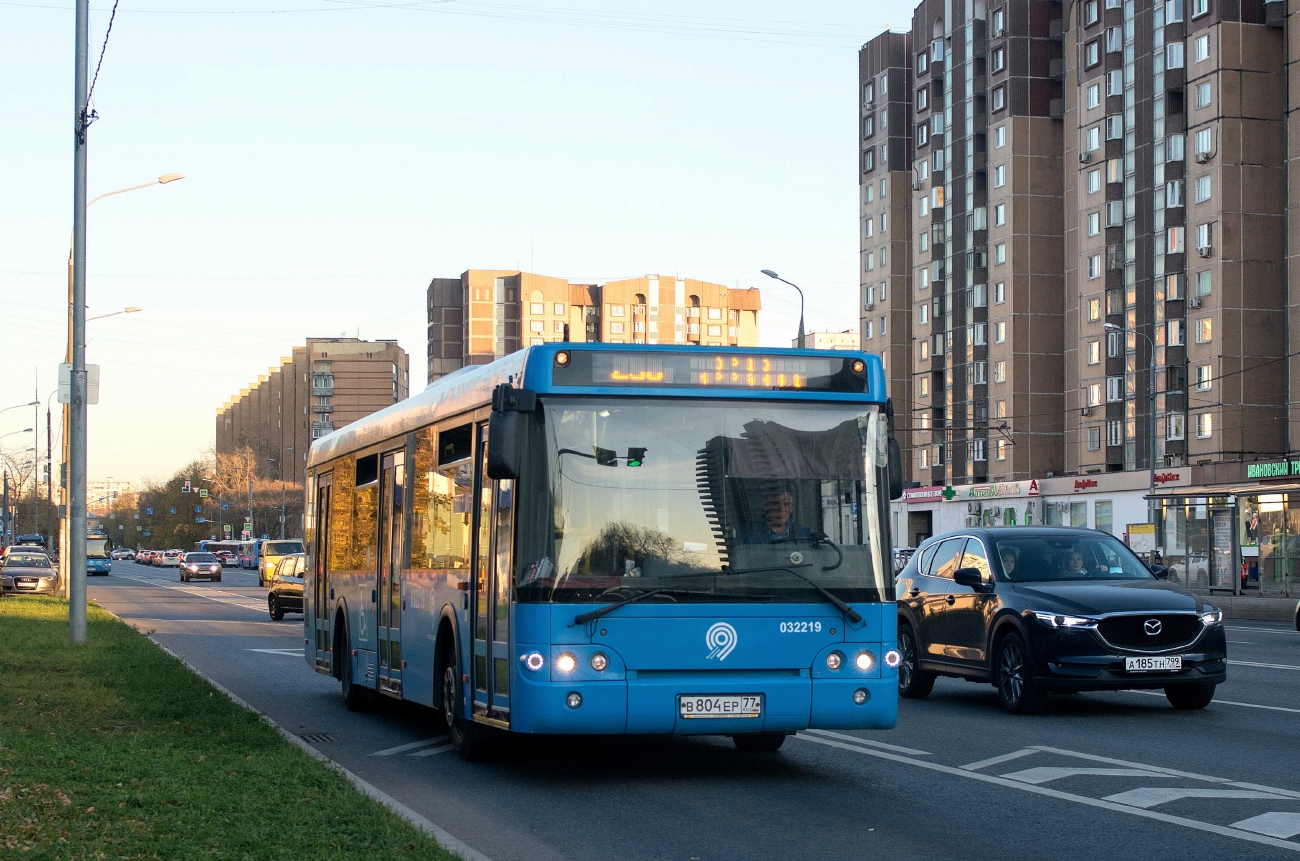 Москва, ЛиАЗ-5292.22 (2-2-2) № 032219