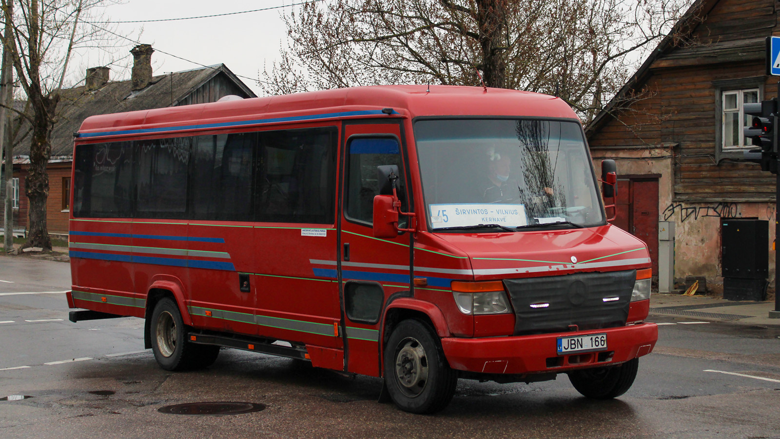 Литва, Mercedes-Benz Vario 815D № JBN 166