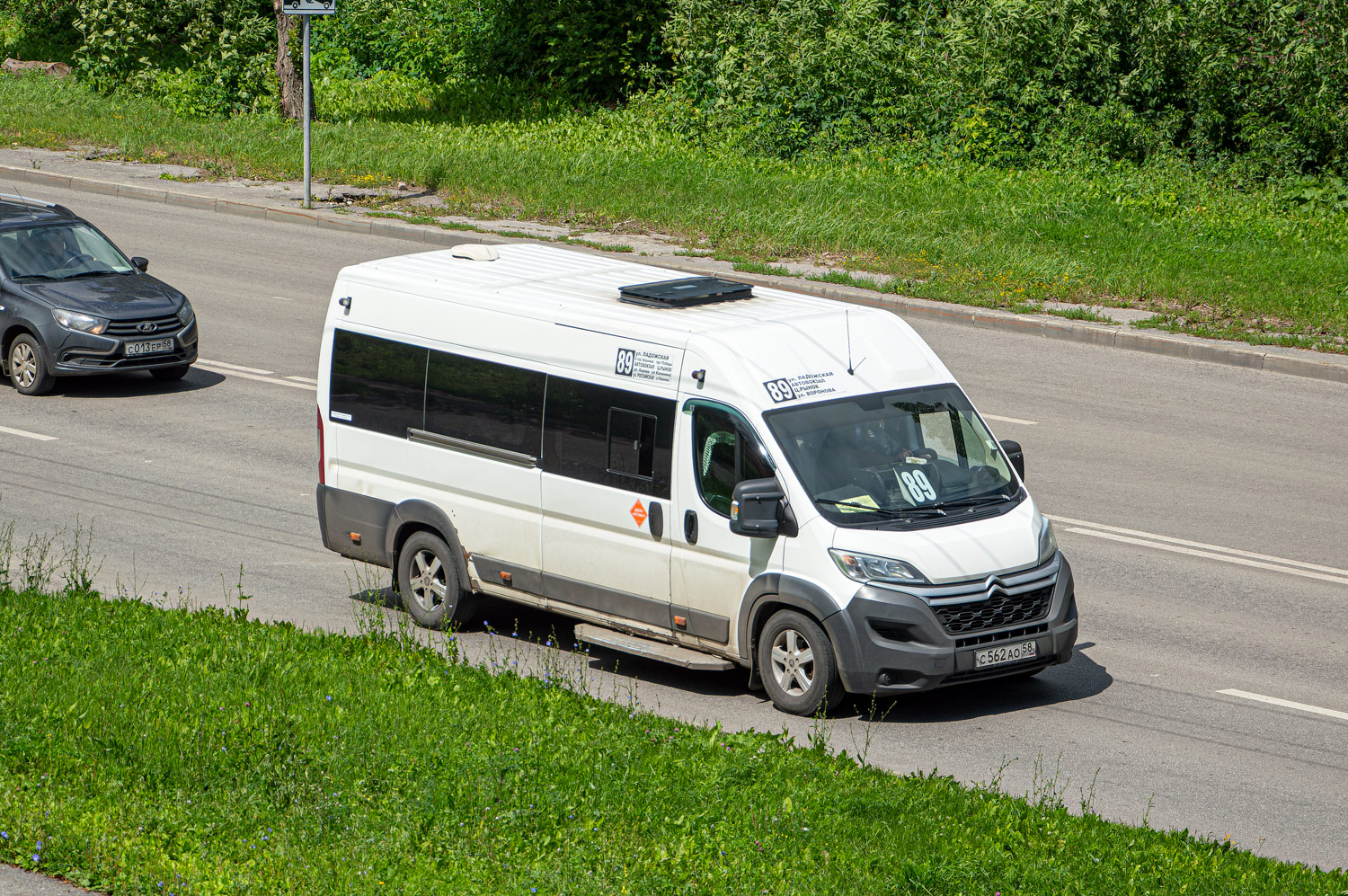 Пензенская область, Автодом-22083* (Citroёn Jumper) № С 562 АО 58