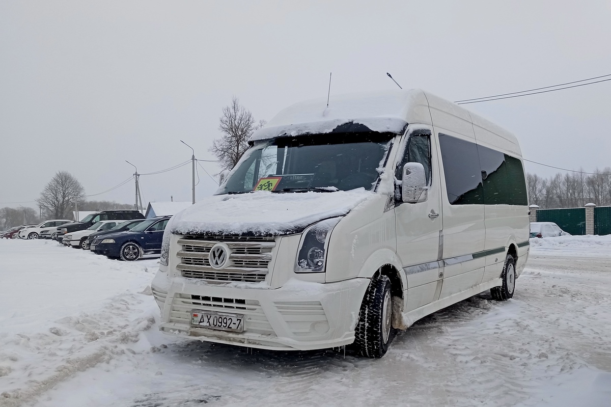 Могилёвская область, Классикбус-90615 (Volkswagen Crafter) № АХ 0992-7