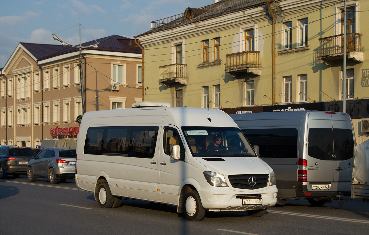 Тюменская область, Луидор-22360C (MB Sprinter) № Е 781 СМ 159 Тюменская область, Луидор-22360C (MB Sprinter) № Е 781 СМ 159