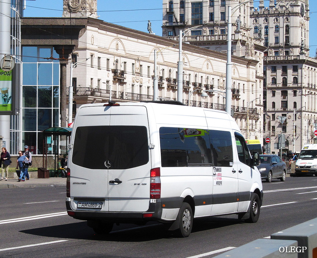 Минская область, Mercedes-Benz Sprinter № АМ 4869-2
