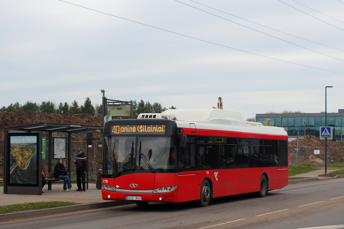 Литва, Solaris Urbino III 12 CNG № 779