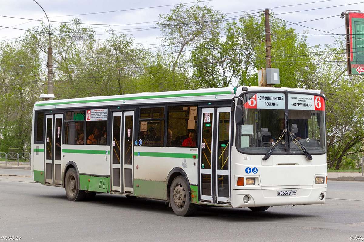 Saratov region, LiAZ-5293.53 Nr. В 863 КВ 178