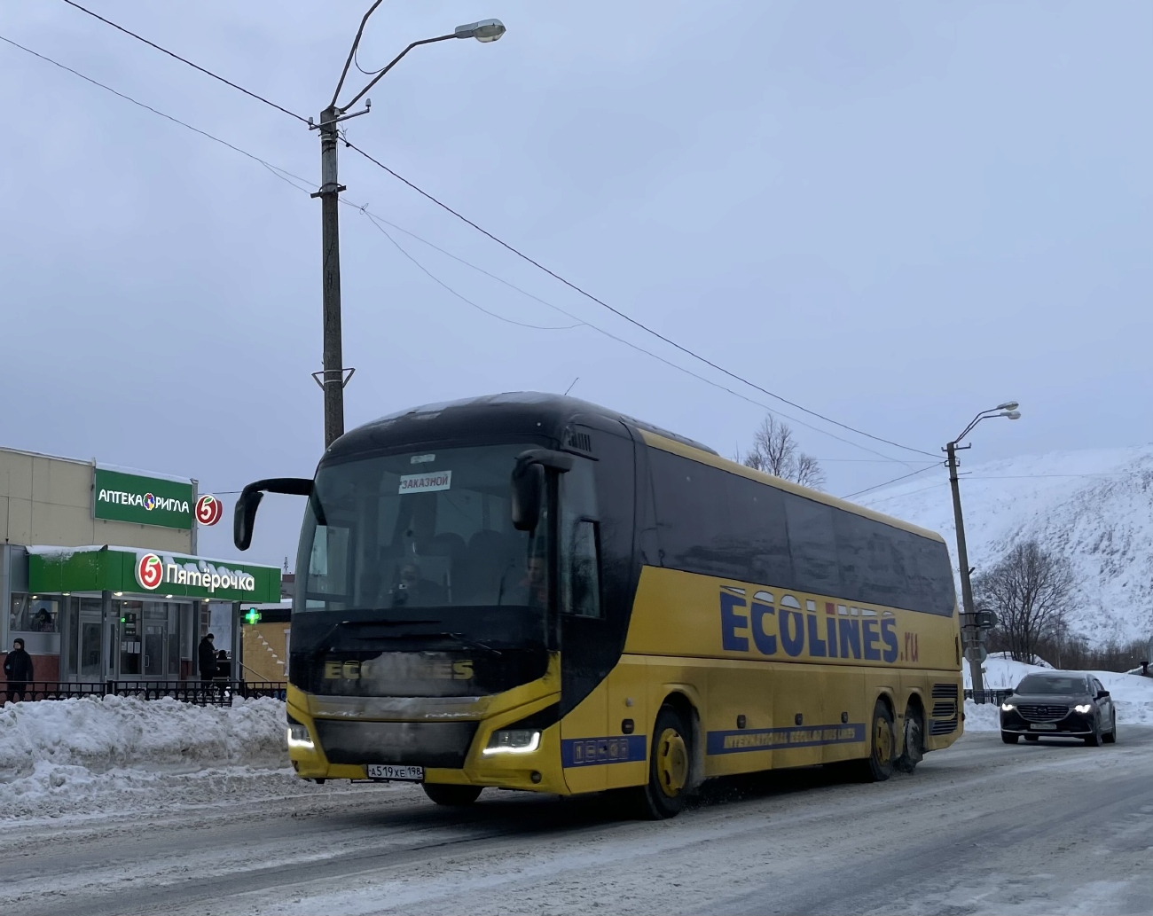 Санкт-Петербург, MAN R08 Lion's Coach L RHC444 L № 541