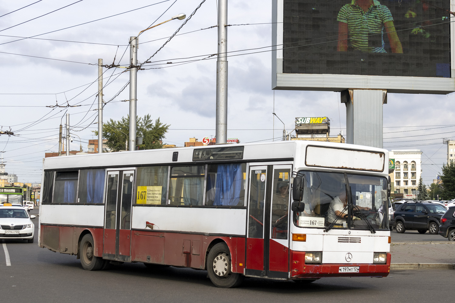 Красноярский край, Mercedes-Benz O405 № К 197 МТ 124