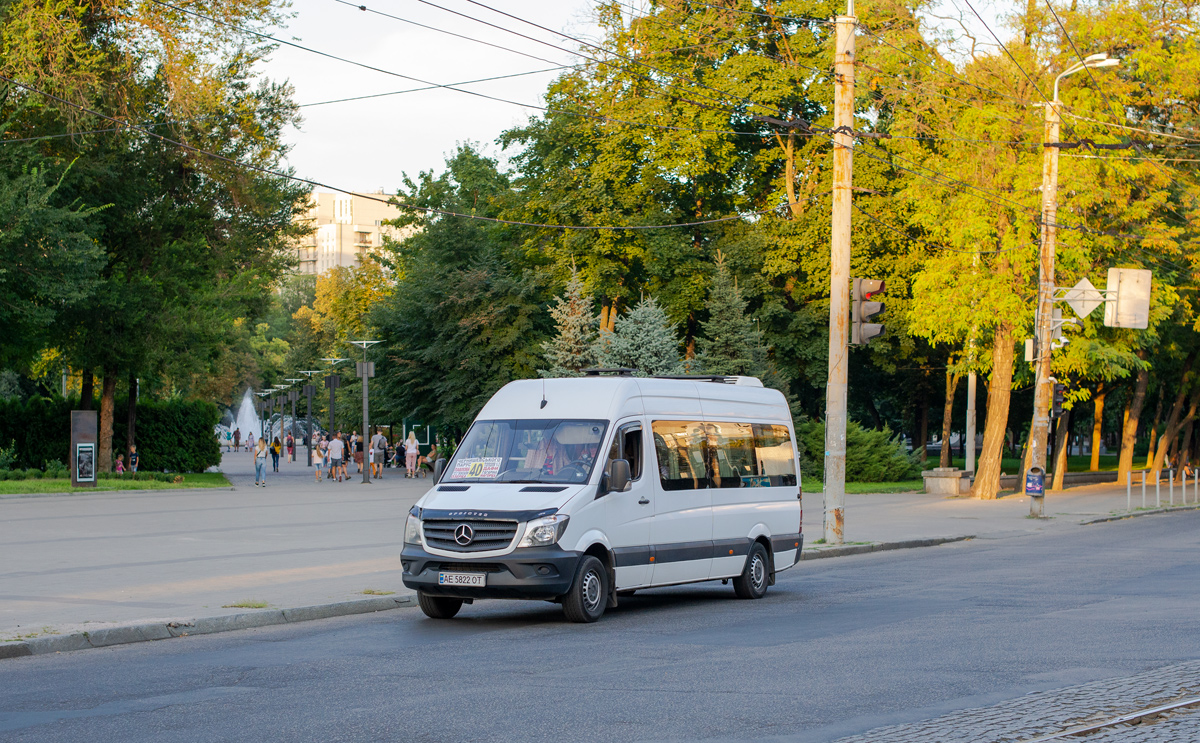 Днепропетровская область, Mercedes-Benz Sprinter W906 313CDI № AE 5822 OT