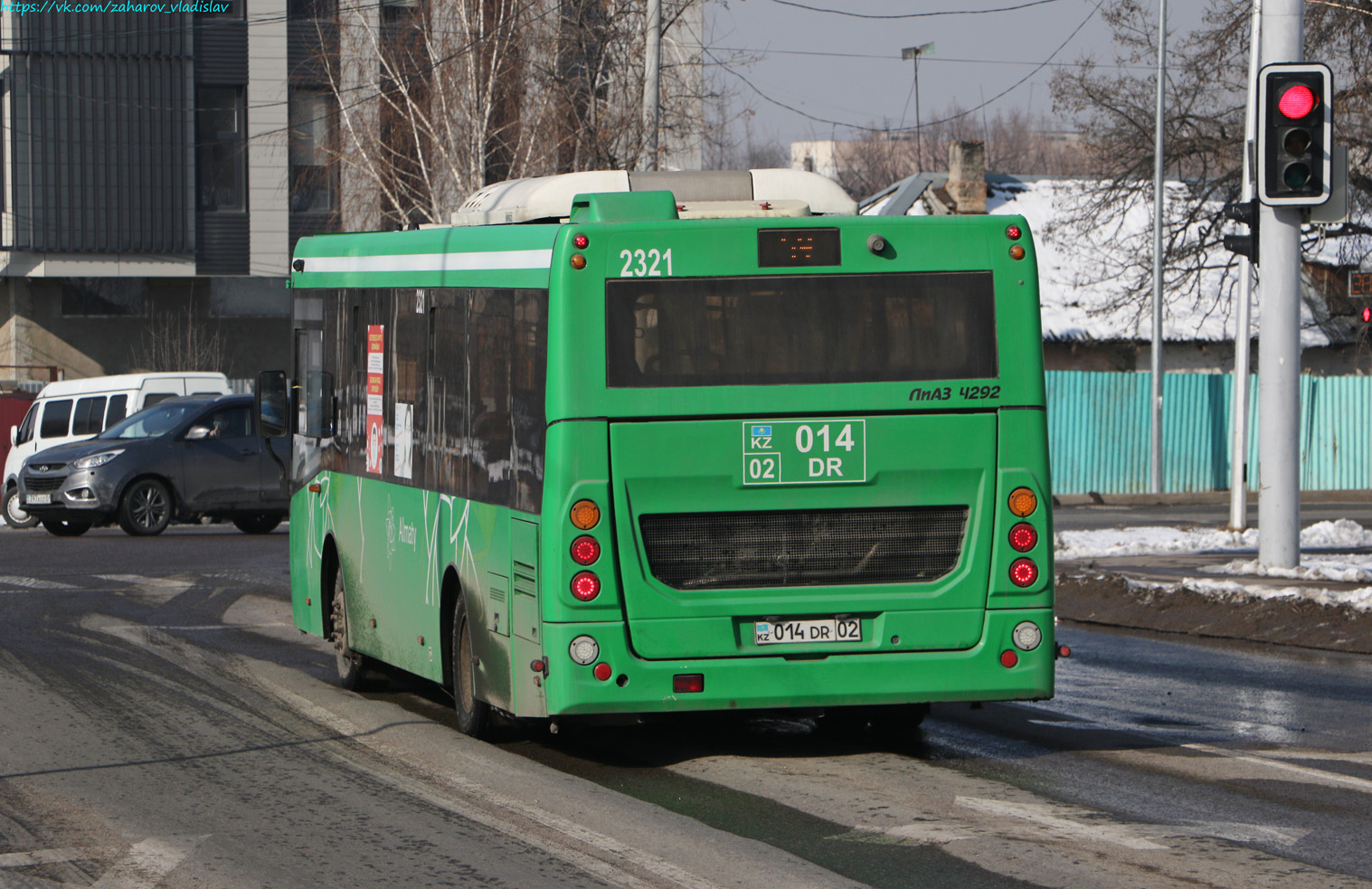 Алматы, ЛиАЗ-4292.60 (1-2-1) № 2321