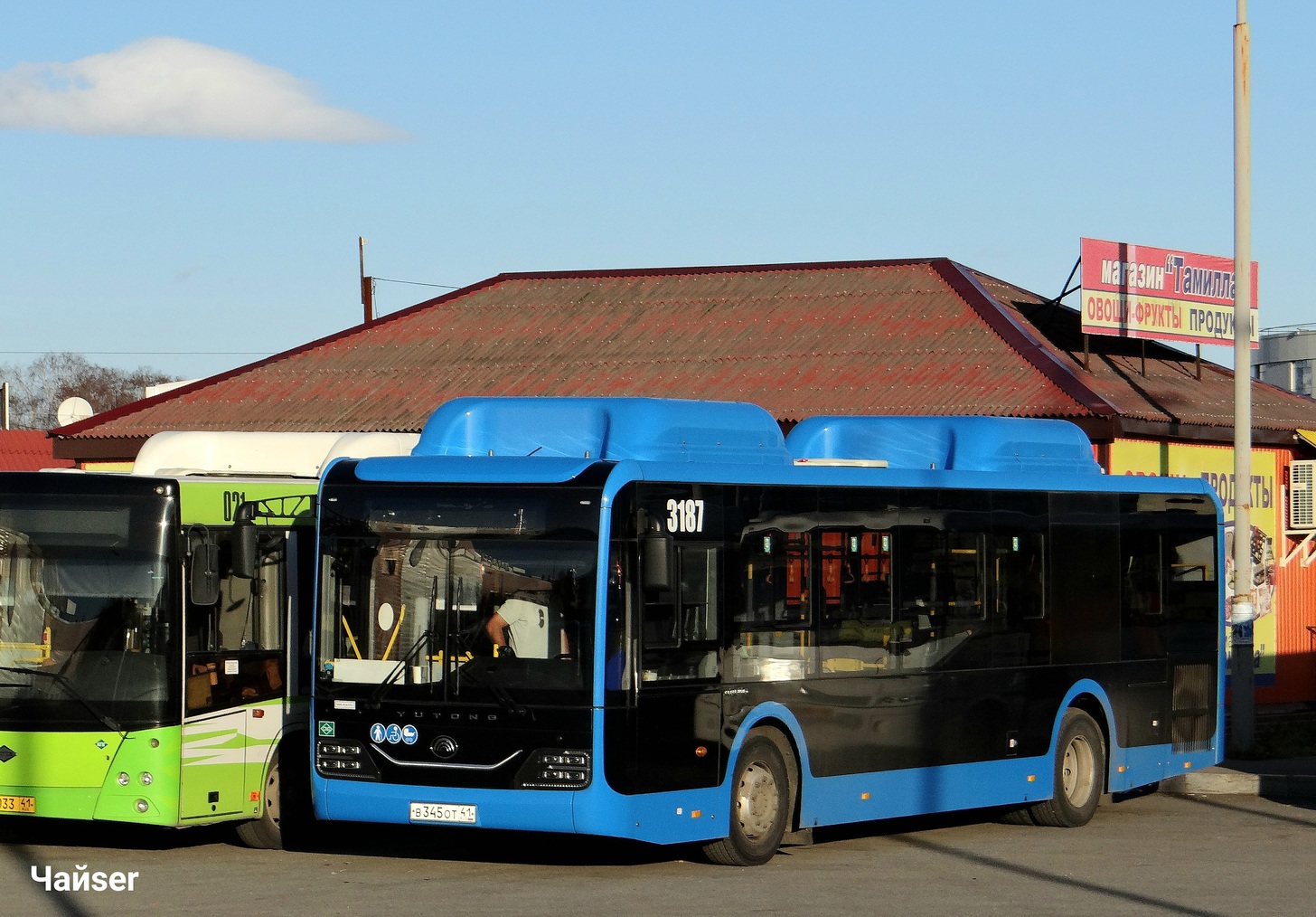 Камчатский край, Yutong ZK6116HG № 3187