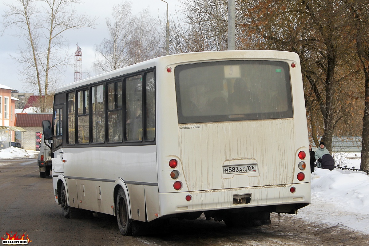 Ярославская область, ПАЗ-320412-05 "Вектор" № Н 583 АС 126