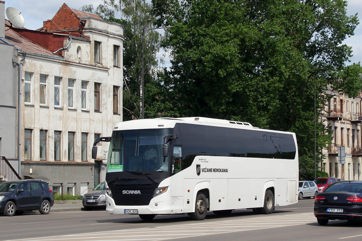 Литва, Scania Touring HD 12.0 № HOK 625