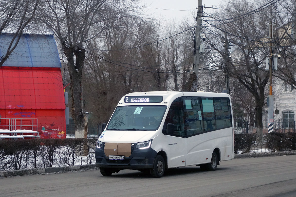 Саратовская область, ГАЗ-A68R52 City № К 406 НР 164