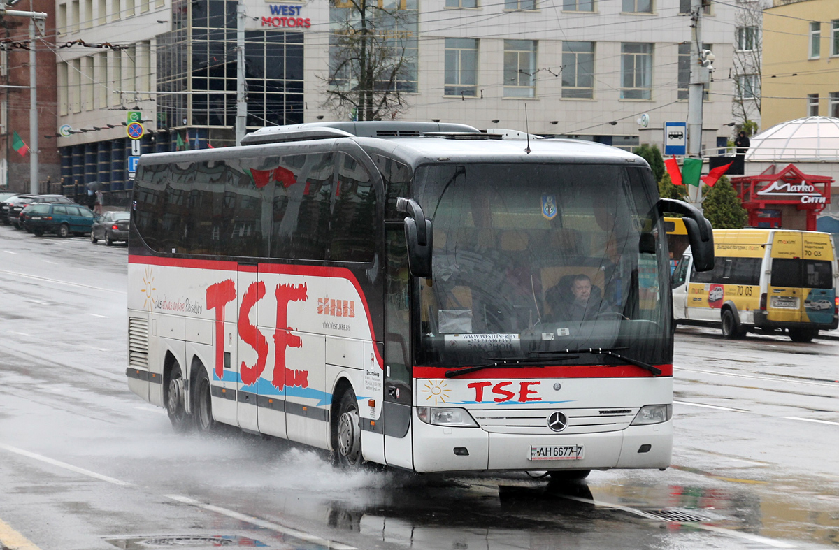 Минск, Mercedes-Benz O580-16RHD Travego M № АН 6677-7