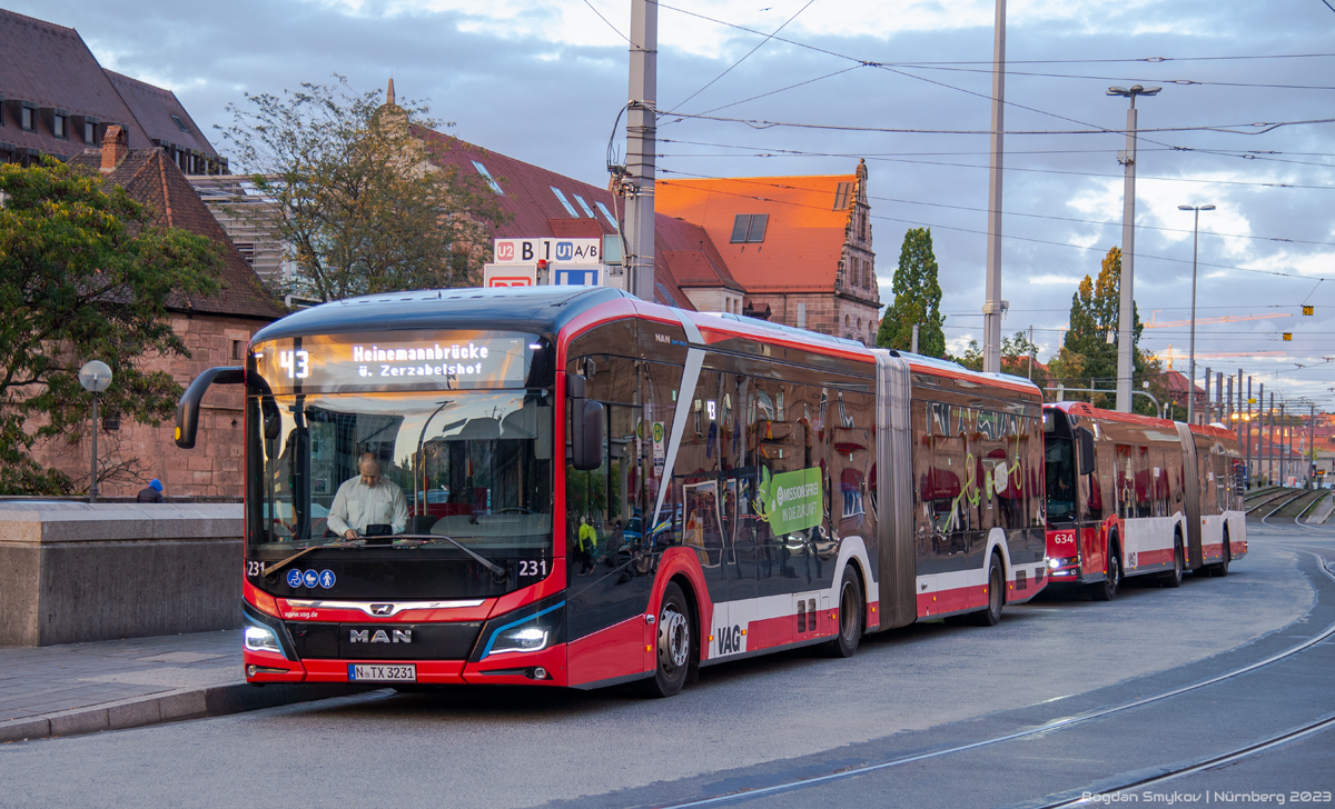 Бавария, MAN 18C Lion's City 18 E NG734 № 231