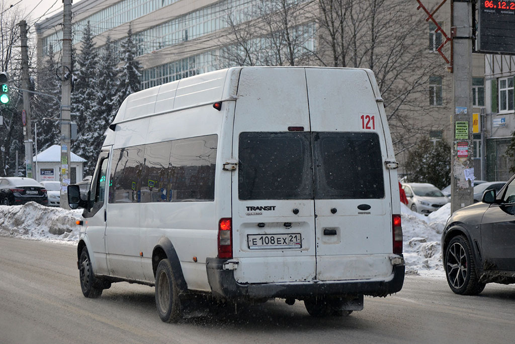 Чувашия, Нижегородец-222709  (Ford Transit) № Е 108 ЕХ 21