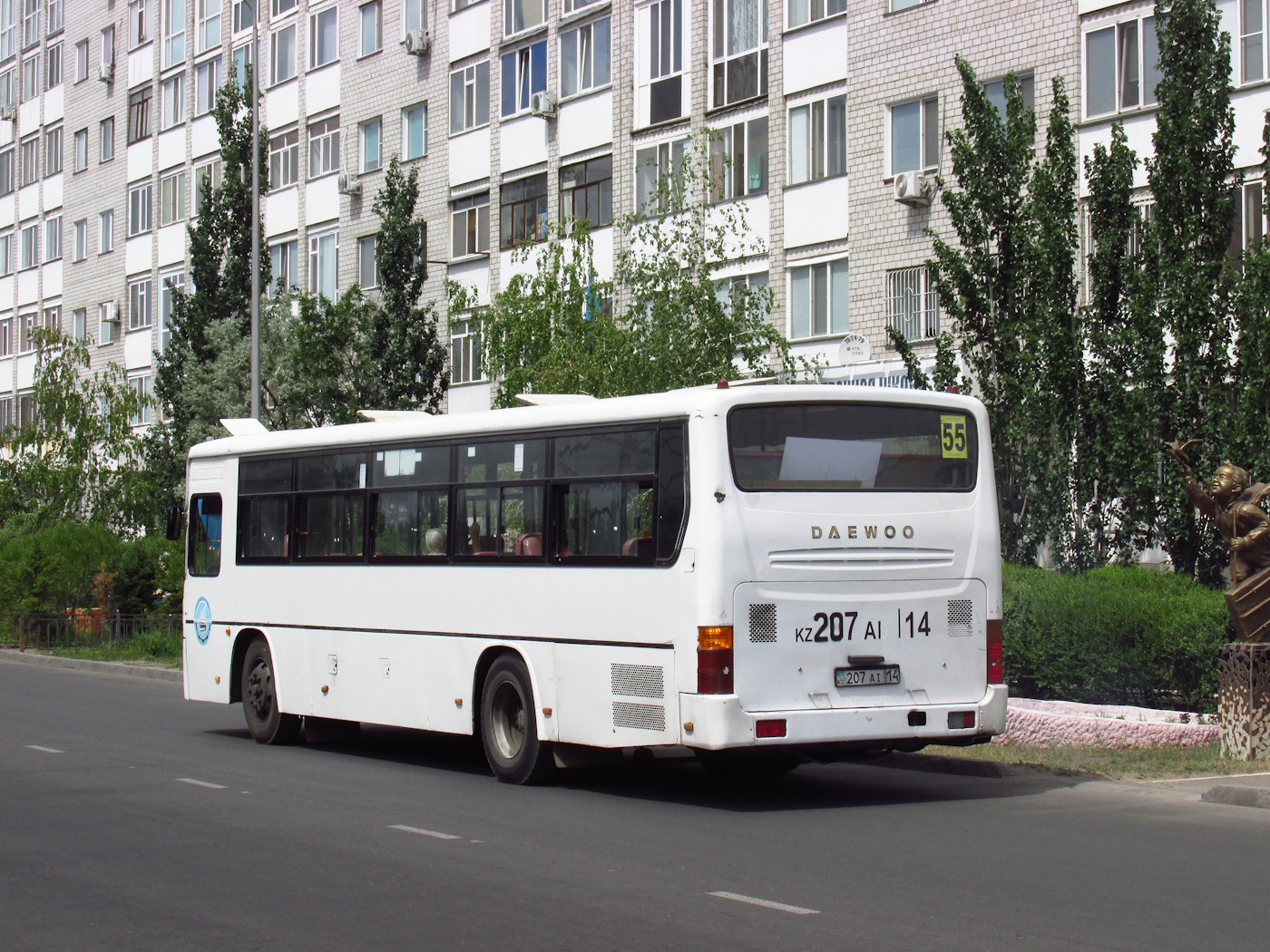 Павлодарская область, Daewoo BS106 (СемАЗ) № 207 AI 14
