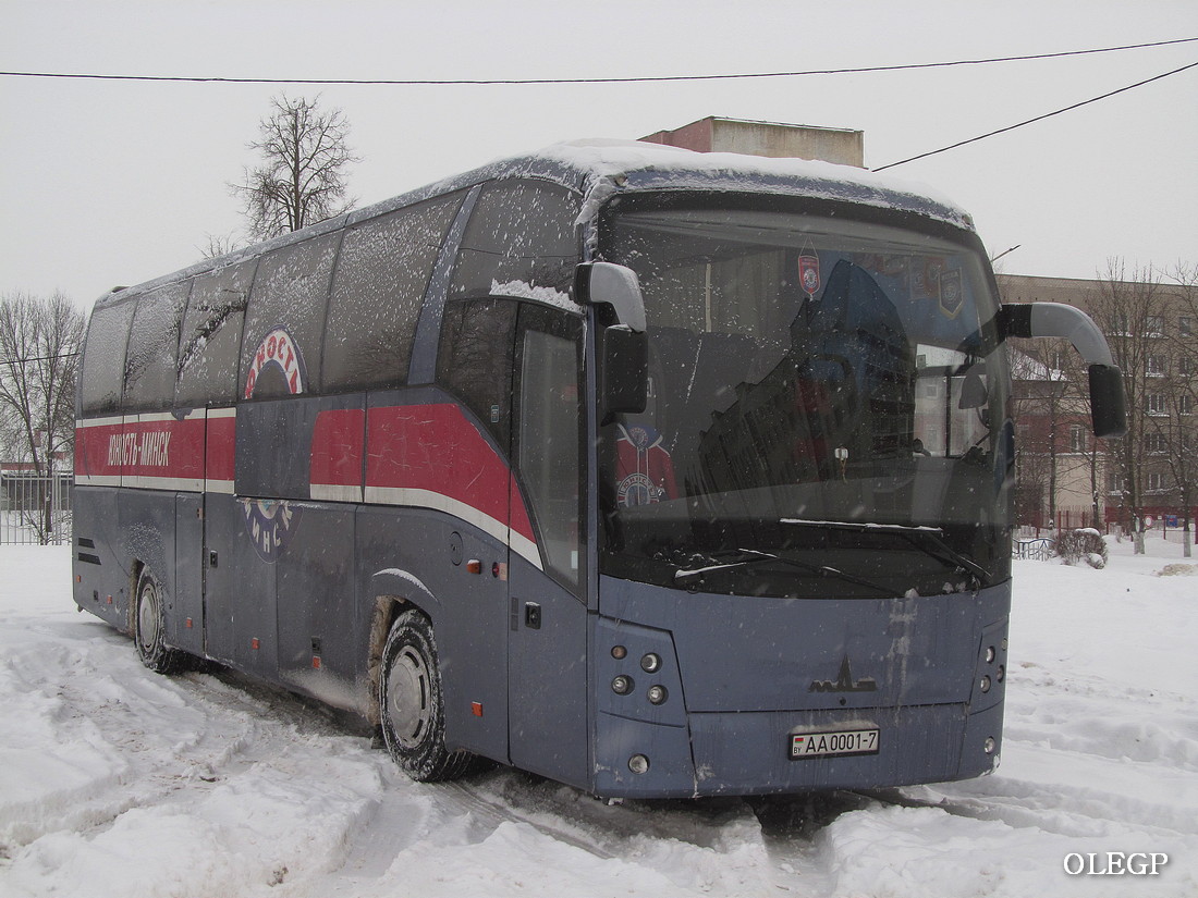 Минск, МАЗ-251.050 № АА 0001-7