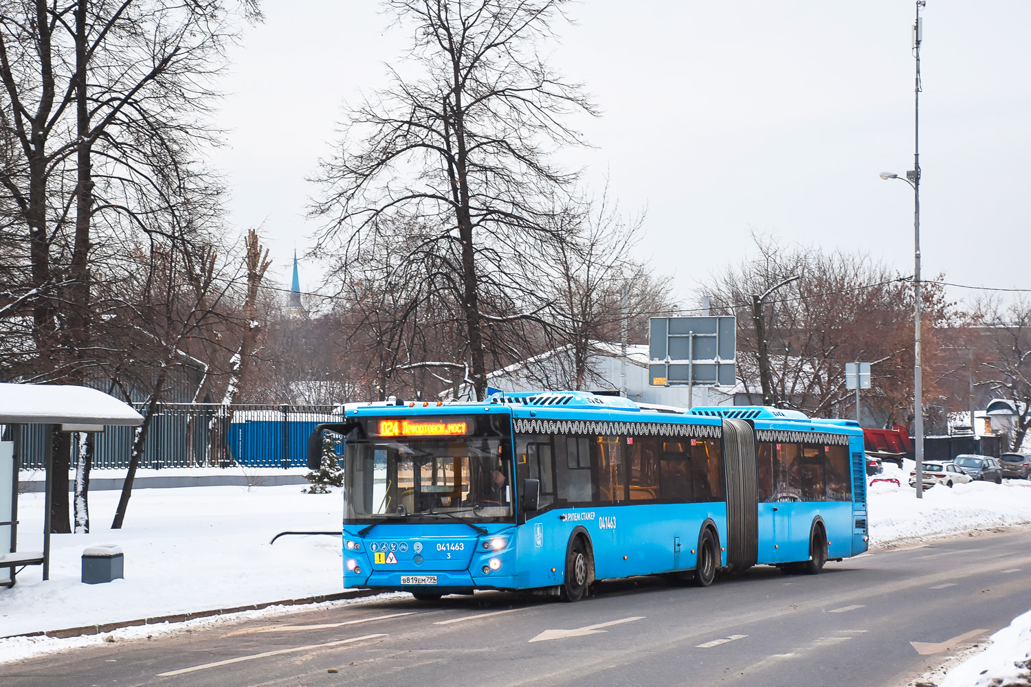 Москва, ЛиАЗ-6213.65 № 041463
