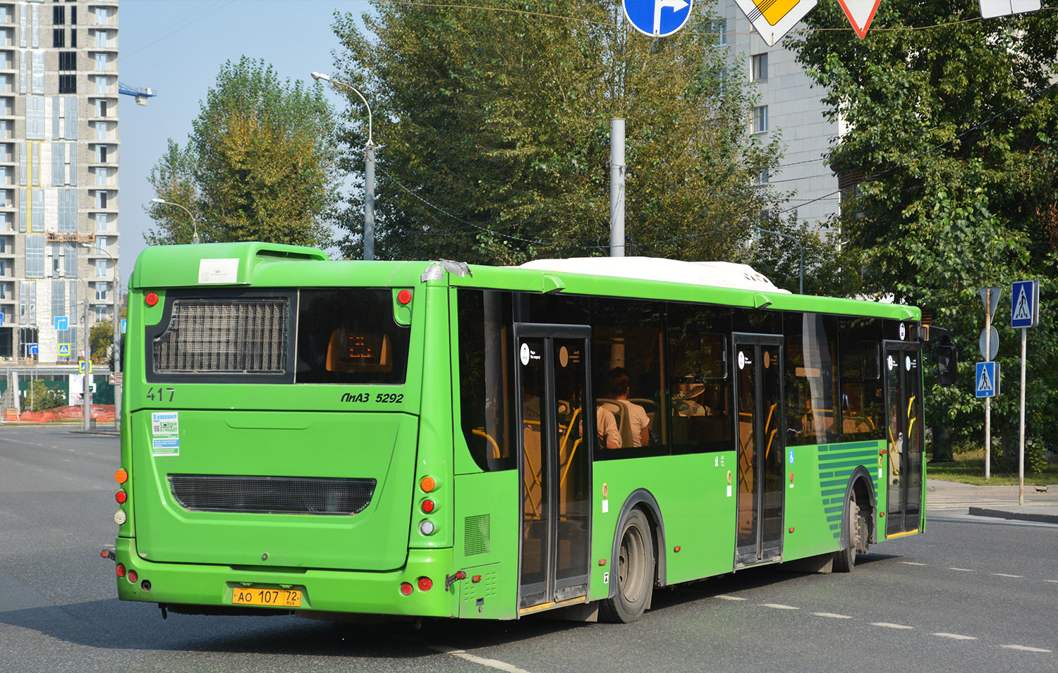 Тюменская область, ЛиАЗ-5292.65 № 417 Тюменская область, ЛиАЗ-5292.65 № 417