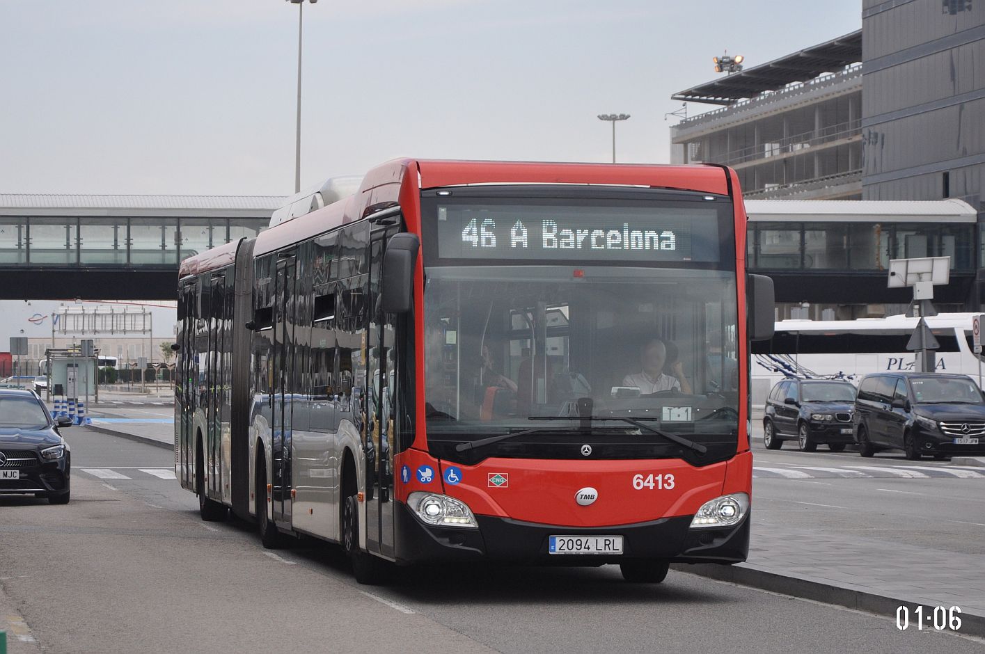Испания, Mercedes-Benz Citaro C2 G NGT hybrid № 6413