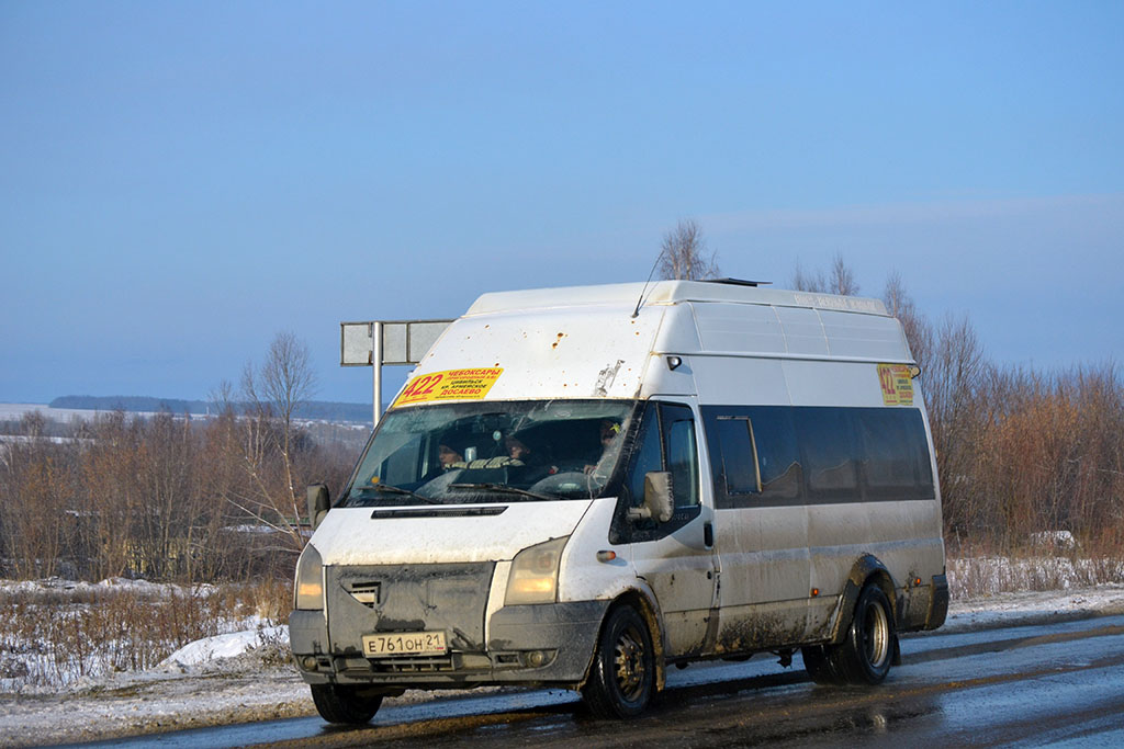 Чувашия, Sollers Bus B-CF (Ford Transit) № Е 761 ОН 21
