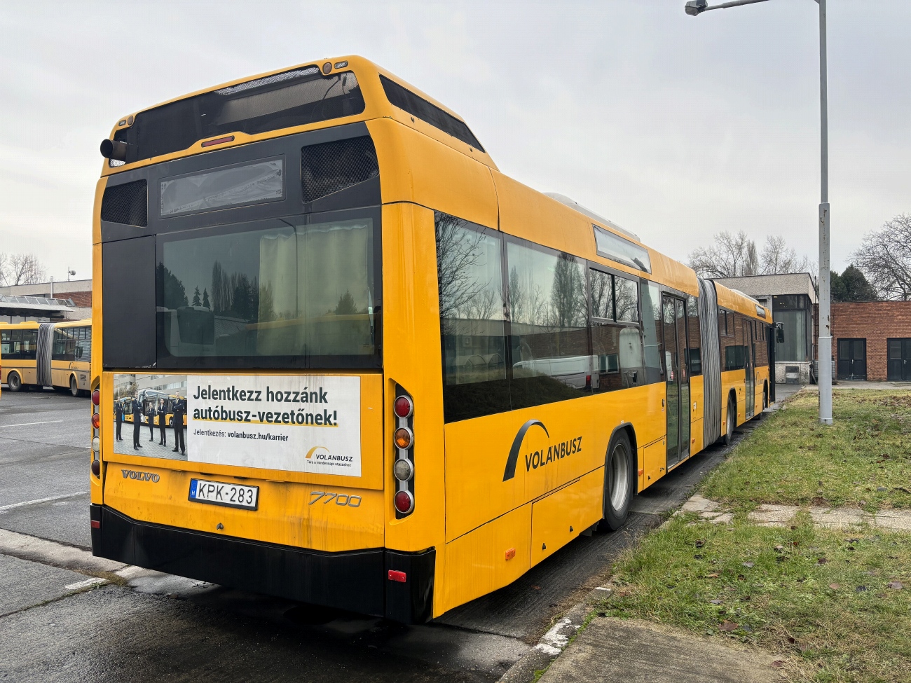 Венгрия, Volvo 7700A № KPK-283