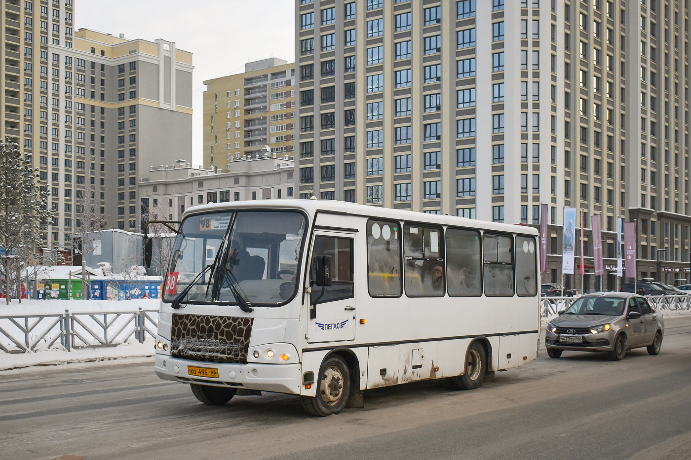 Свердловская область, ПАЗ-320402-05 № КО 496 66