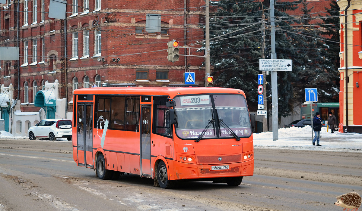 Nizhegorodskaya region, PAZ-320414-04 "Vektor" № Р 864 АВ 152