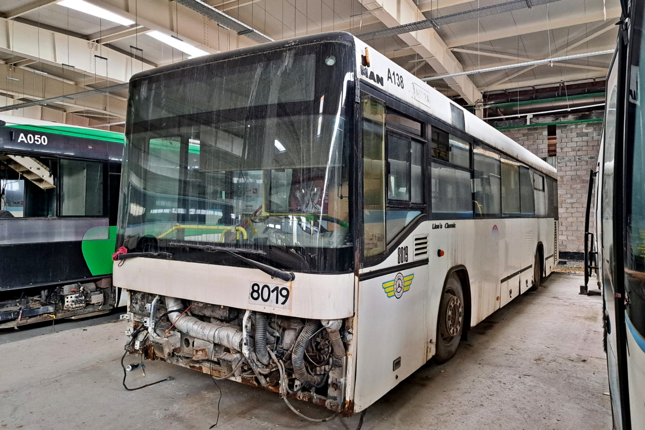 Астана, MAN A74 Lion's Classic SL283 № 8019; Астана — Автопарки