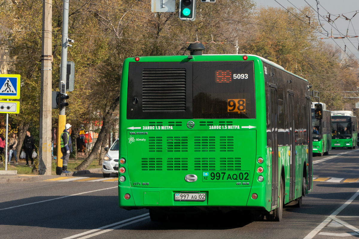 Алматы, Golden Dragon XML6125CR (Hyundai Trans Auto) № 5093