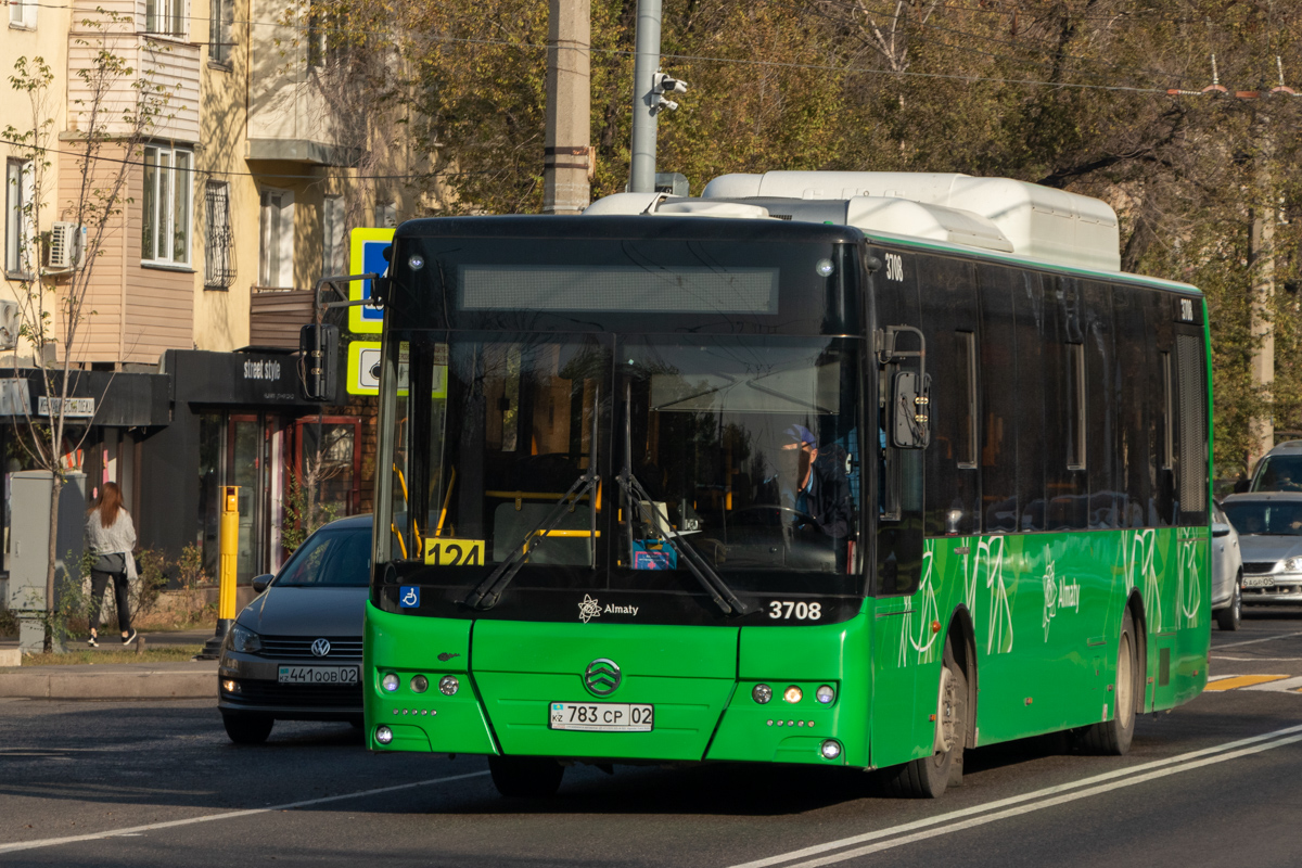 Алматы, Golden Dragon XML6125CN (Hyundai Trans Auto) № 3708