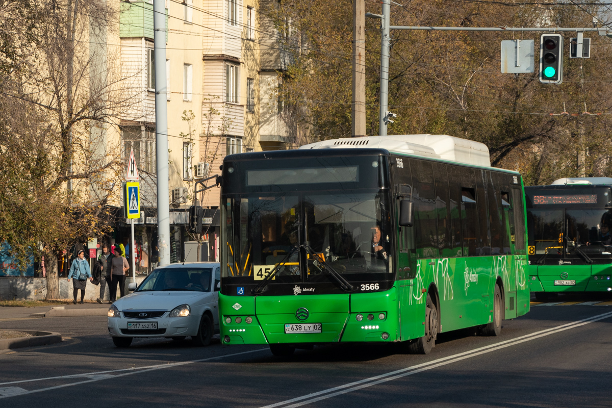 Алматы, Golden Dragon XML6125CN (Hyundai Trans Auto) № 3566