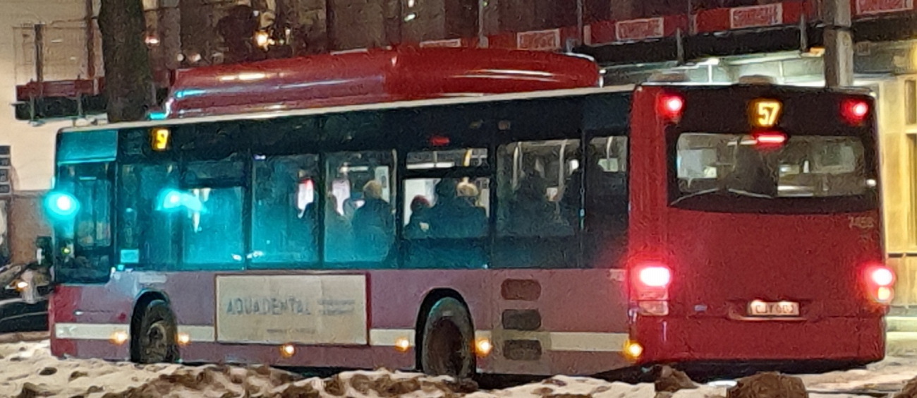 Швеция, MAN A21 Lion's City NL313 CNG № 7458