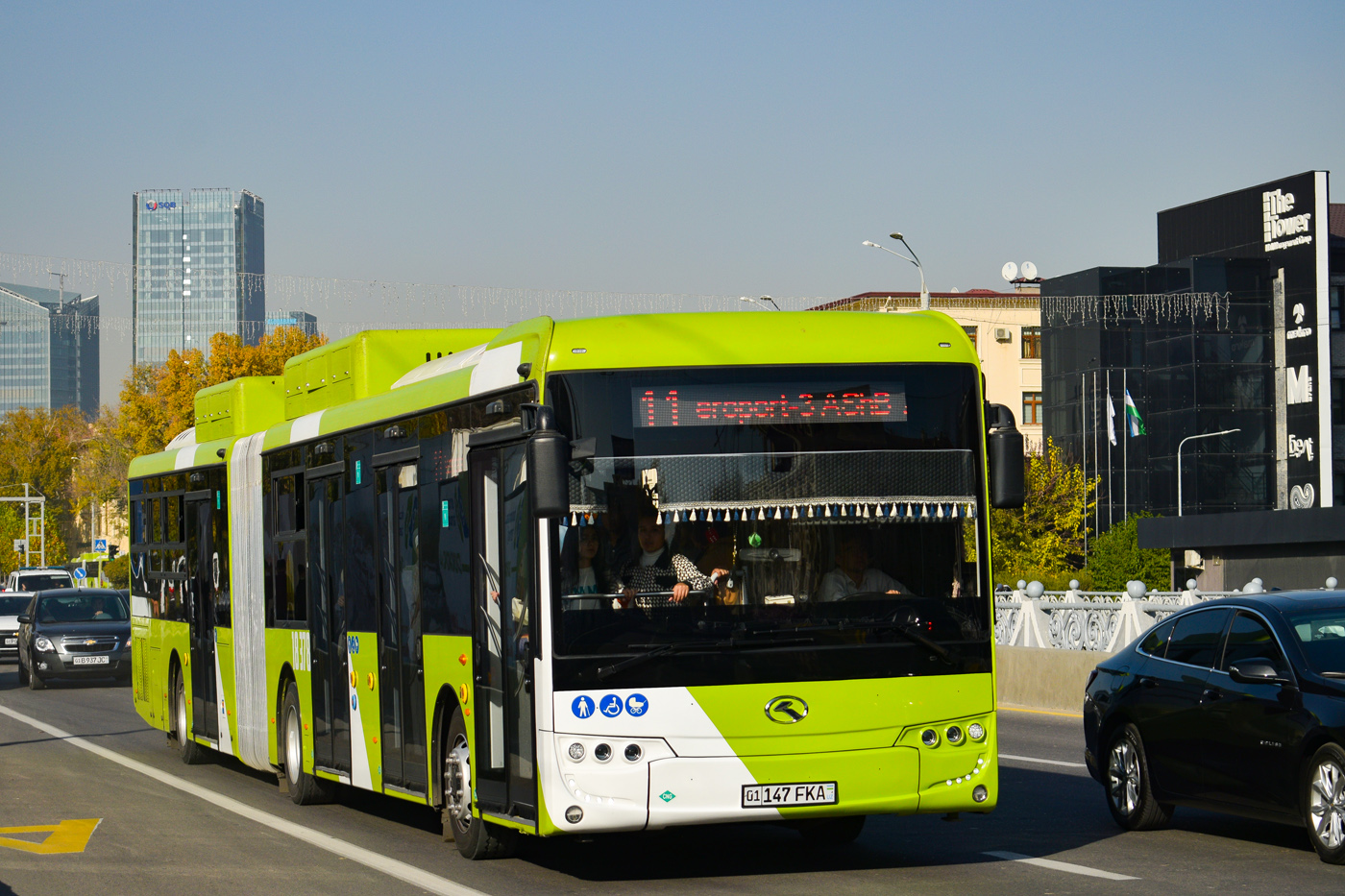 Узбекистан, King Long XMQ6180G № 18378 Узбекистан, King Long XMQ6180G № 18378