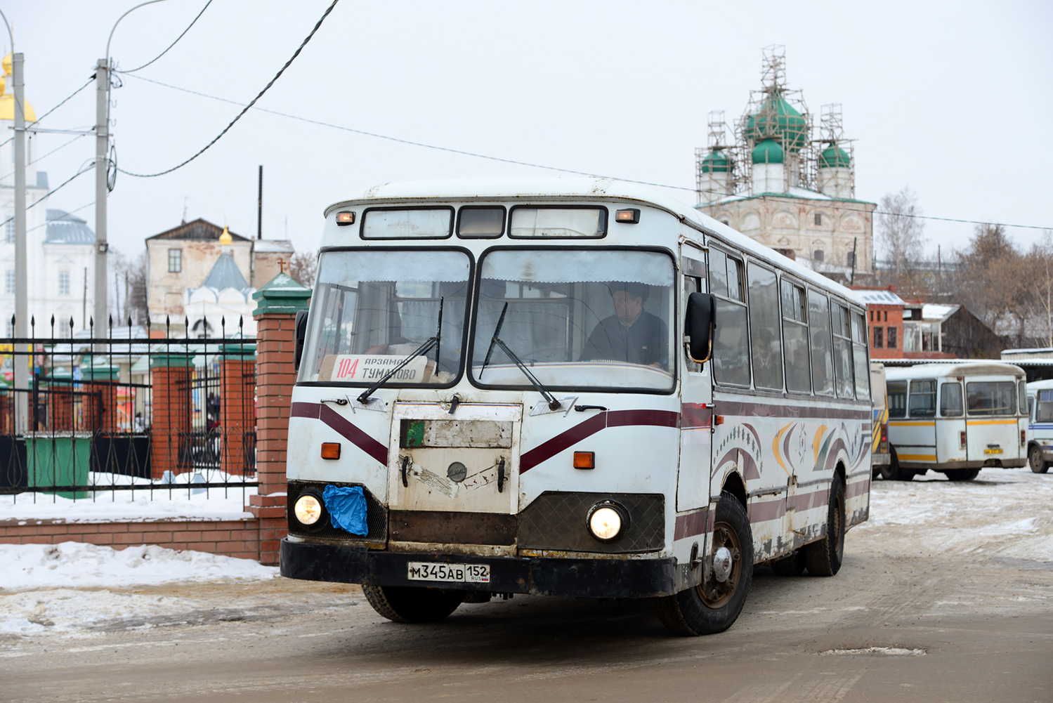 Нижегородская область, ЛиАЗ-677М (БАРЗ) № М 345 АВ 152 Нижегородская область, ЛиАЗ-677М (БАРЗ) № М 345 АВ 152
