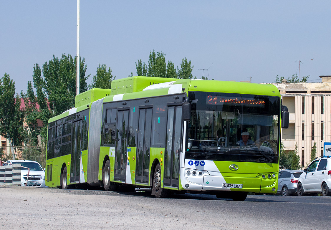 Узбекистан, King Long XMQ6180G № 02535