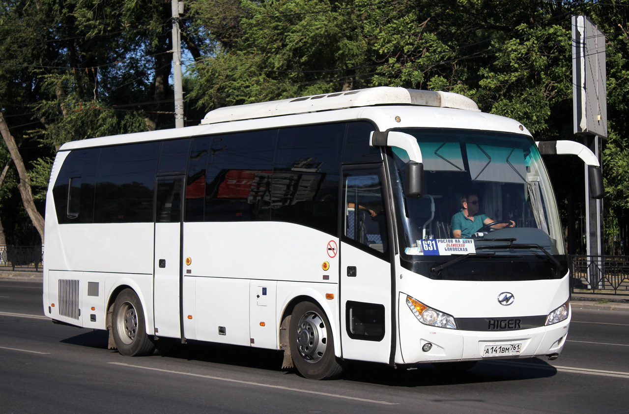 Ростовская область, Higer KLQ6928Q № А 141 ВМ 761