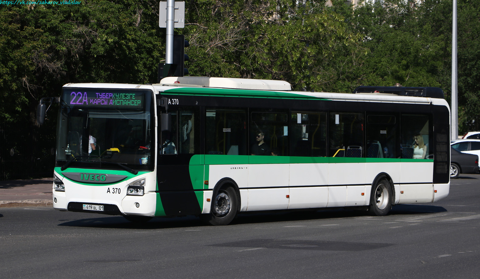 Астана, IVECO Urbanway 12M (СарыаркаАвтоПром) № A370