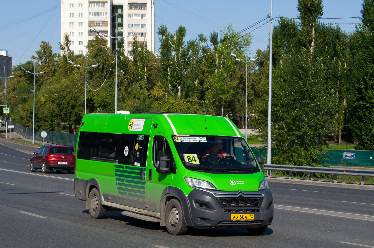 Тюменская область, Автодом-22083* (Citroёn Jumper) № АО 604 72