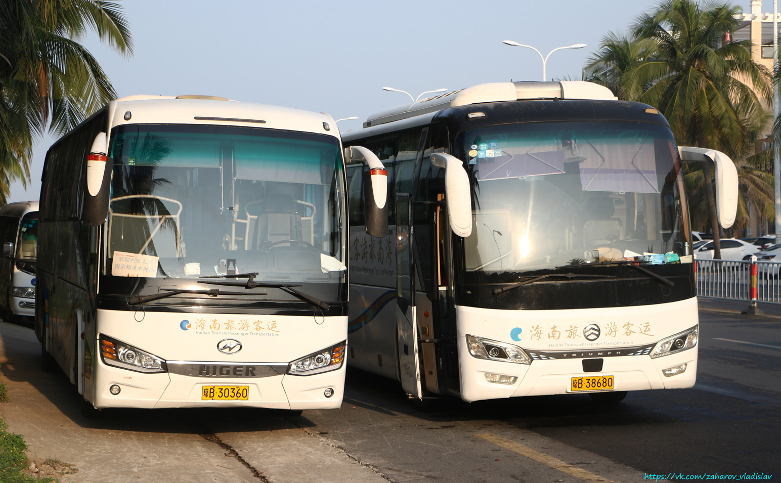 Китай, Higer № 琼B 30360