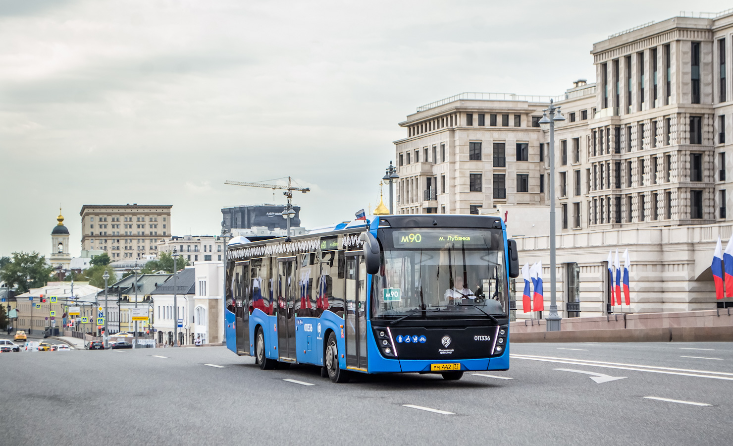 Москва, НефАЗ-5299-40-52 № 011336