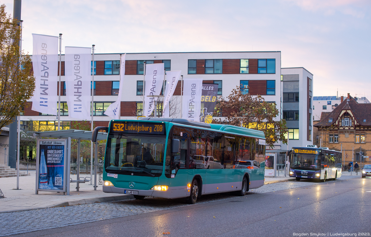 Баден-Вюртемберг, Mercedes-Benz O530LE Citaro facelift LE № 8008