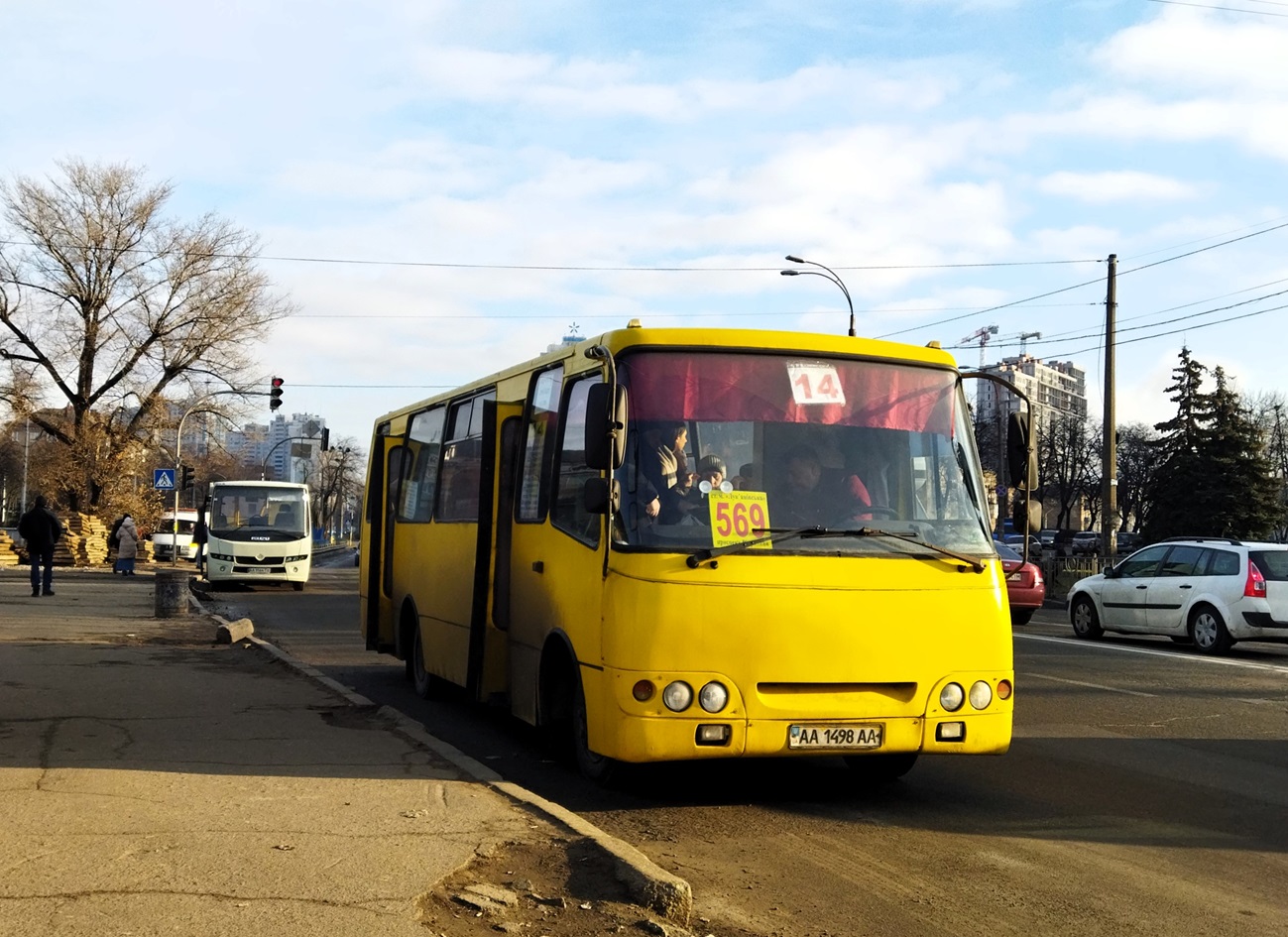 Киев, Богдан А09302 № AA 1498 AA