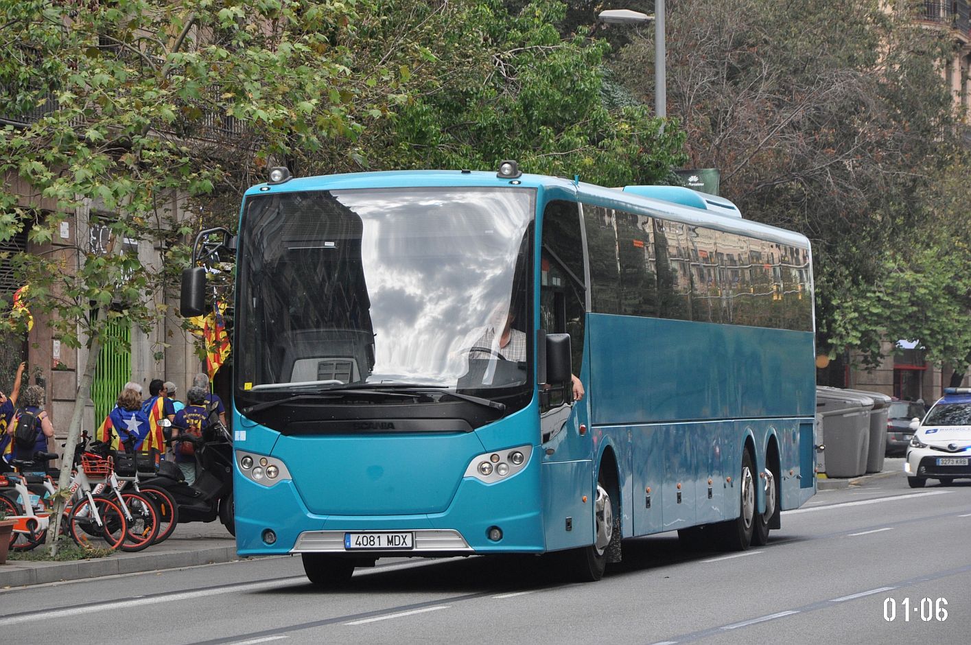 Испания, Scania OmniExpress 340 № 4081 MDX