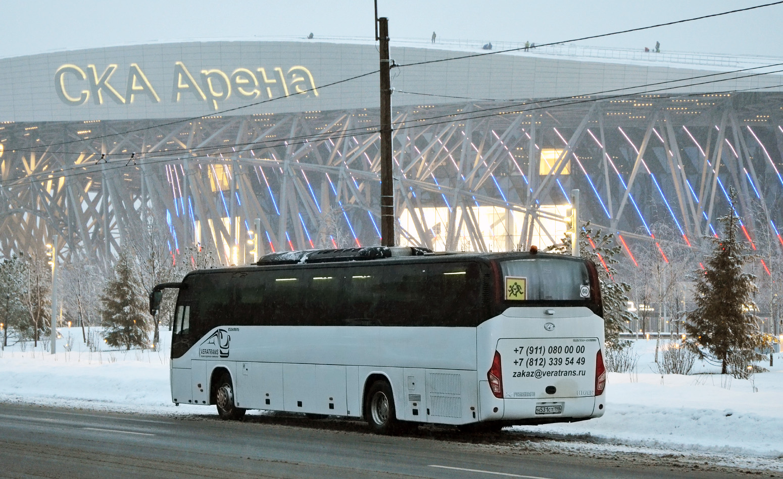 Санкт-Петербург, Higer KLQ6121LTQ № Н 531 СТ 198