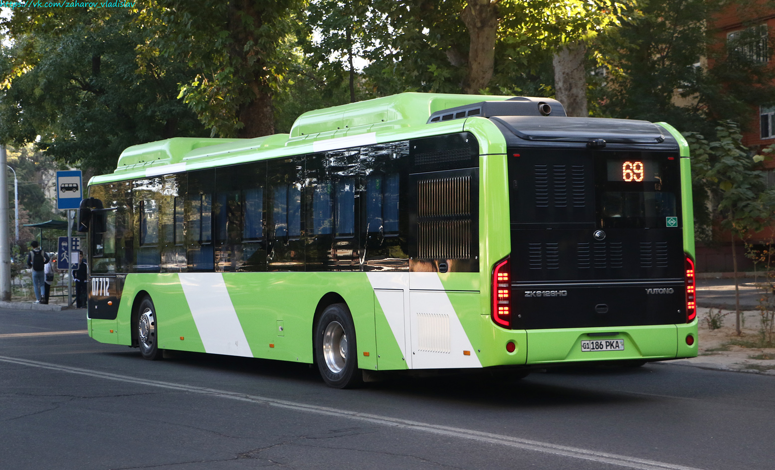Узбекистан, Yutong ZK6126HG № 07712 Узбекистан, Yutong ZK6126HG № 07712