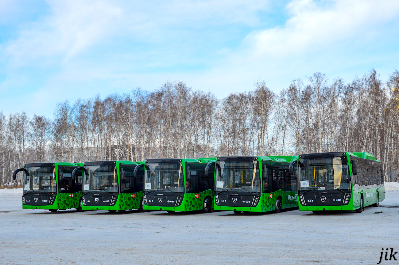 Челябинская область, НефАЗ-5299-40-57 (CNG) № 040; Челябинская область — Новые автобусы