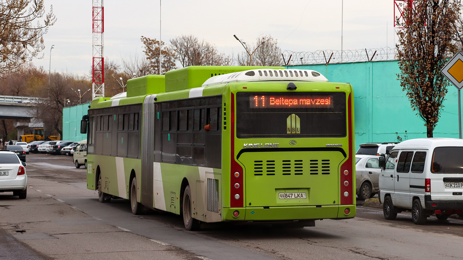 Узбекистан, King Long XMQ6180G № 18376